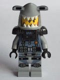 LEGO njo366 Hammer Head - Dark Red Beard, Small Knee Plates (70610)